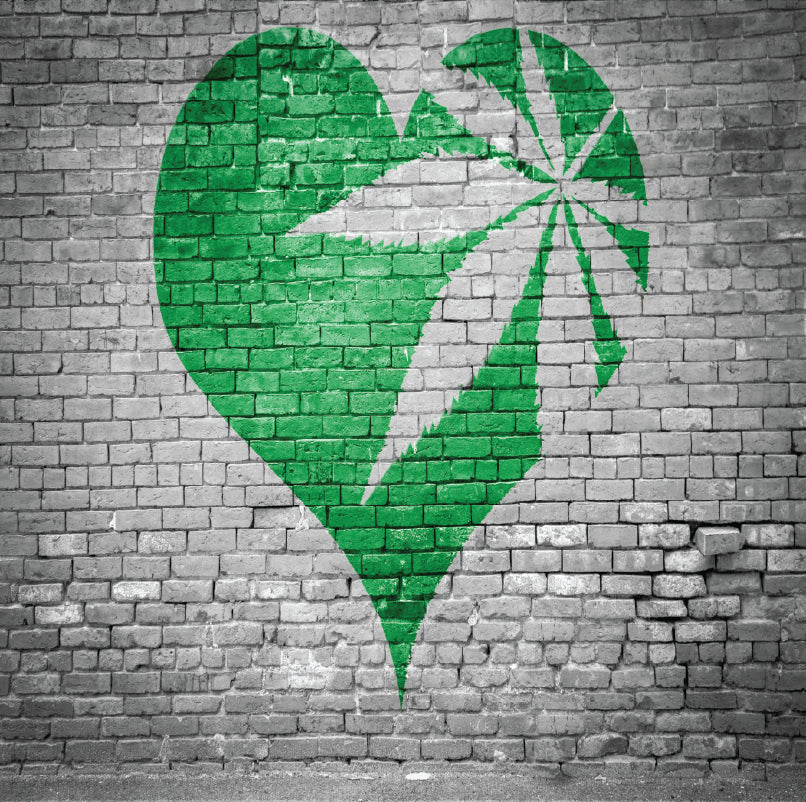 HEART WITH LEAF