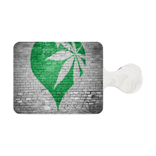 Personalized Acrylic Charcutier Paddle – Herbal 420 Collection